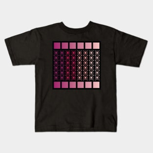 “Dimensional Reactor” - V.5 Red - (Geometric Art) (Dimensions) - Doc Labs Kids T-Shirt